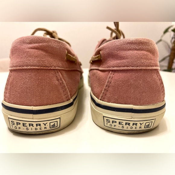 Sperry top-sider women’s Bahama 2-eye pink boat shoe - Picture 3 of 7